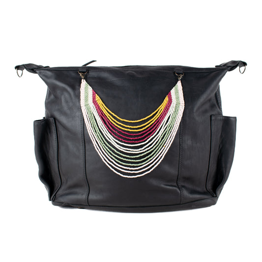 MILAGROS BEADED BAG NECKLACE - NO. 16593