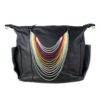 MILAGROS BEADED BAG NECKLACE - NO. 16594