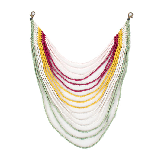 MILAGROS BEADED BAG NECKLACE - NO. 16594