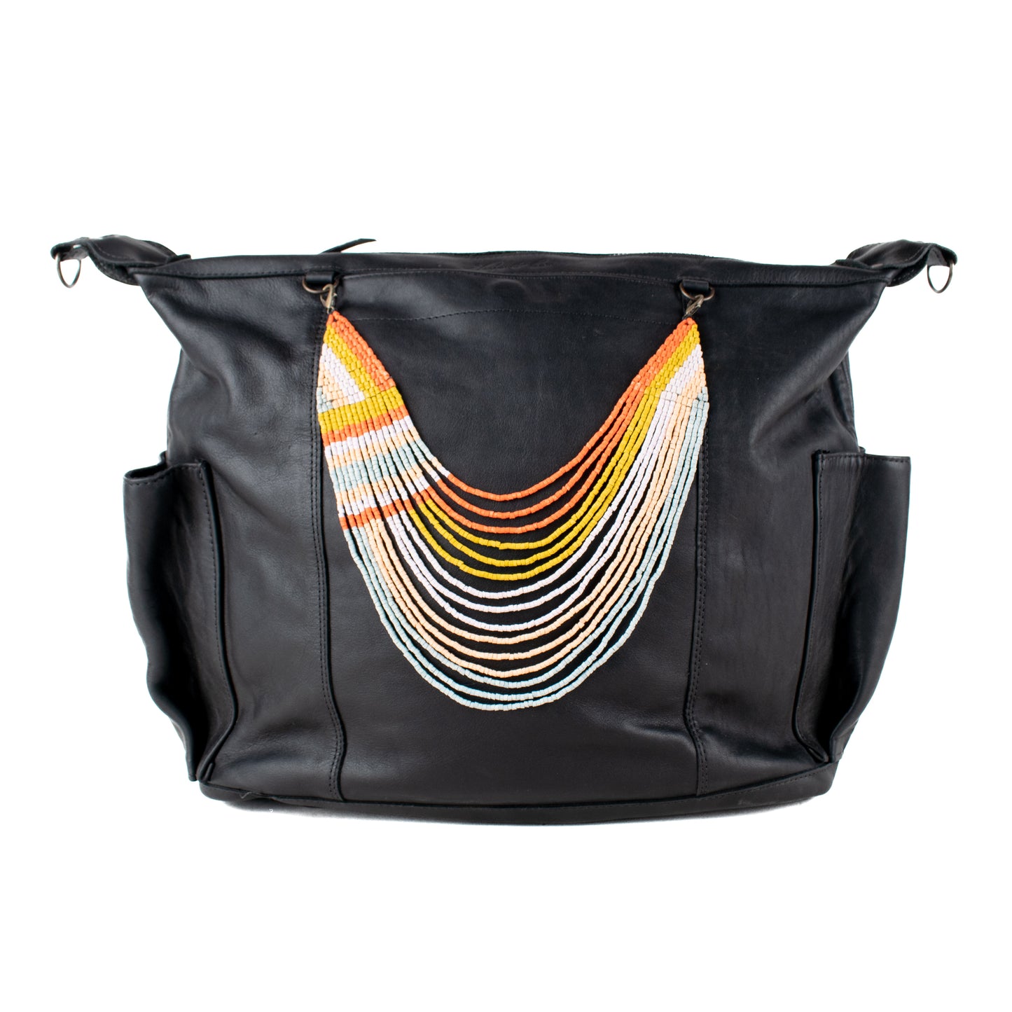 MILAGROS BEADED BAG NECKLACE - NO. 16595
