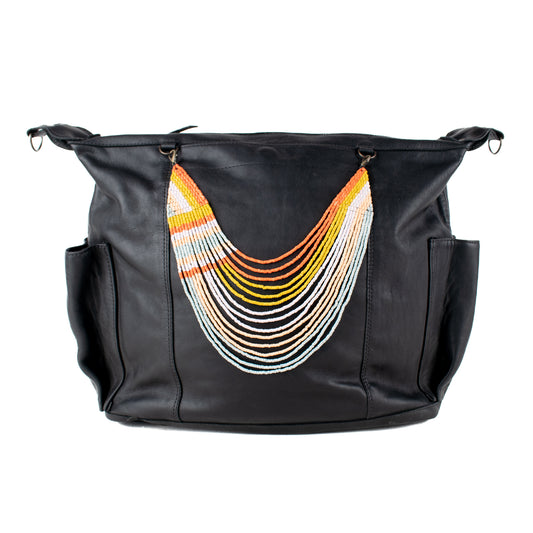 MILAGROS BEADED BAG NECKLACE - NO. 16595