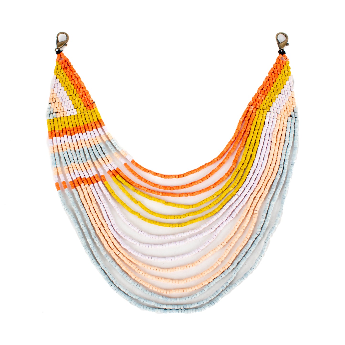 MILAGROS BEADED BAG NECKLACE - NO. 16595