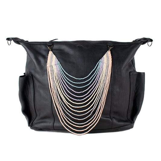 MILAGROS BEADED BAG NECKLACE - NO. 16596