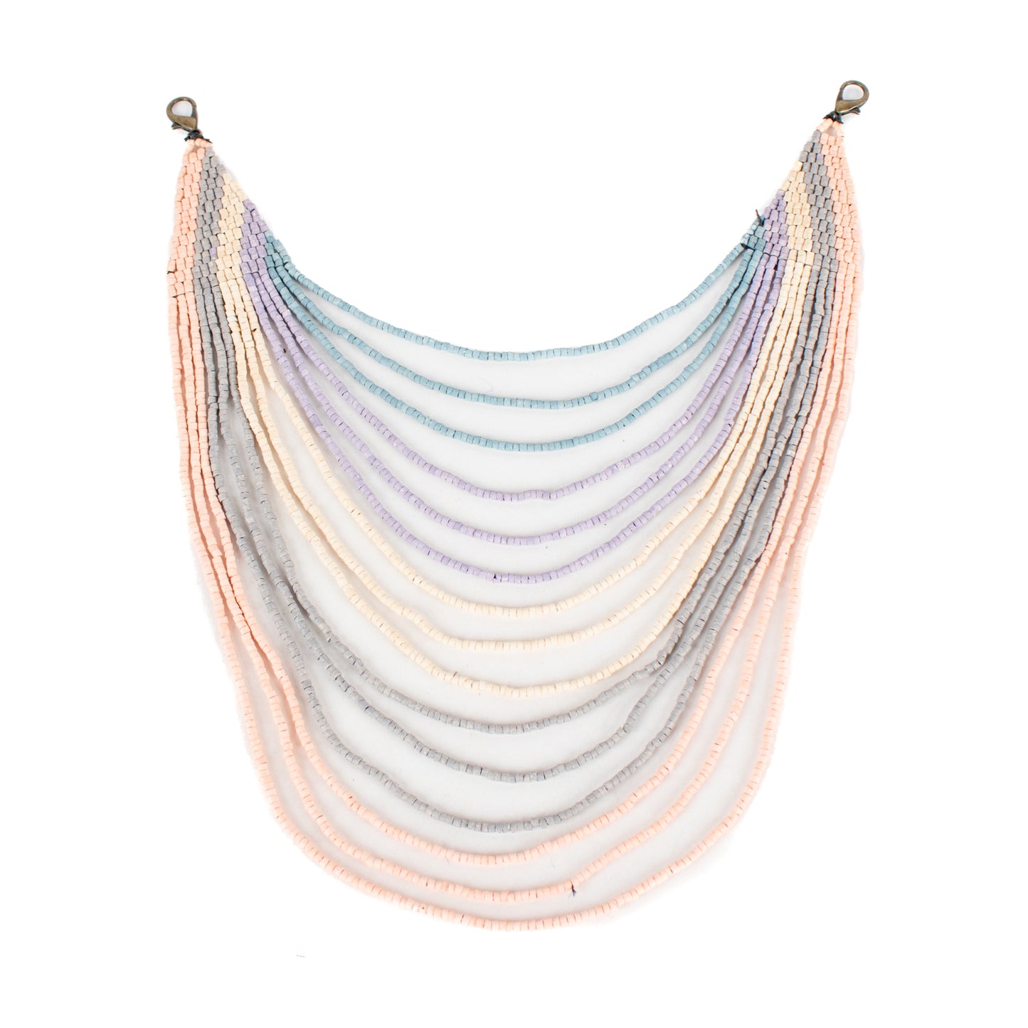 MILAGROS BEADED BAG NECKLACE - NO. 16596