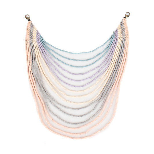MILAGROS BEADED BAG NECKLACE - NO. 16596
