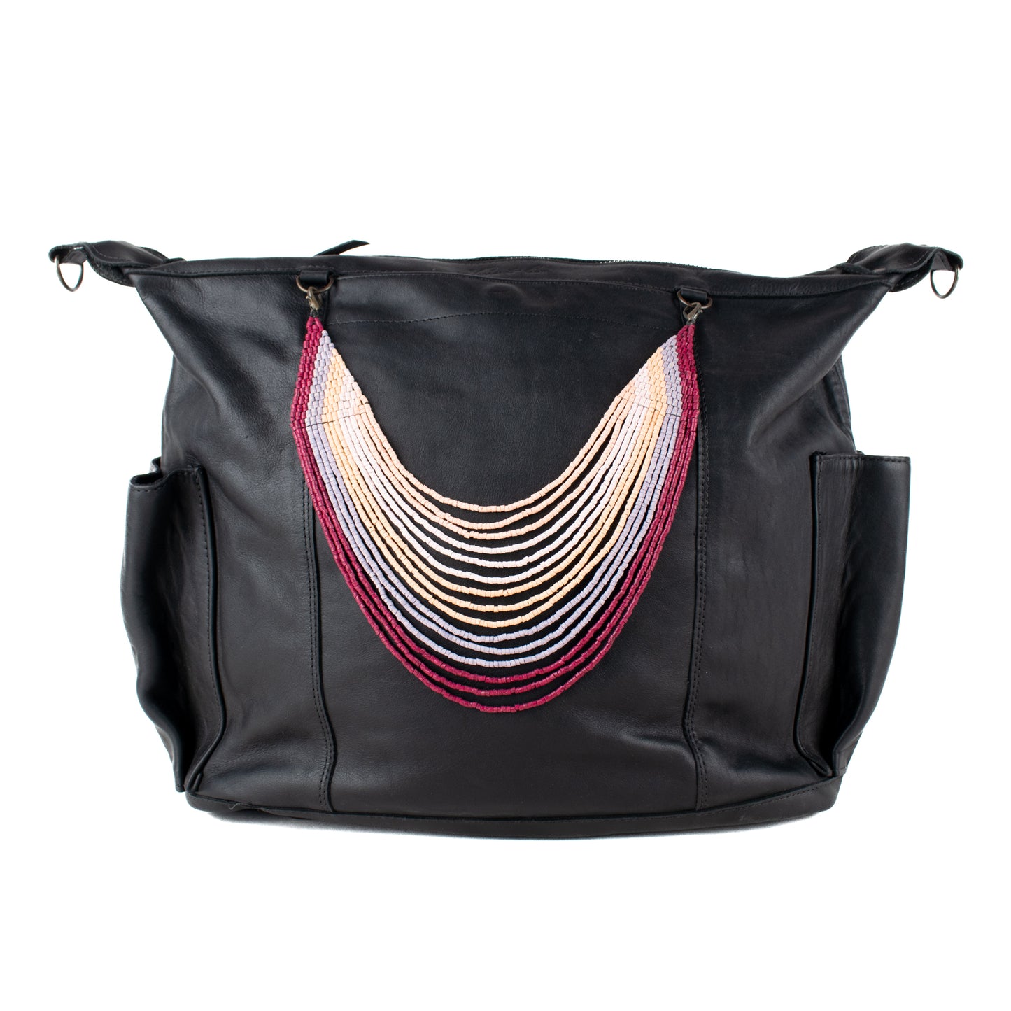 MILAGROS BEADED BAG NECKLACE - NO. 16597