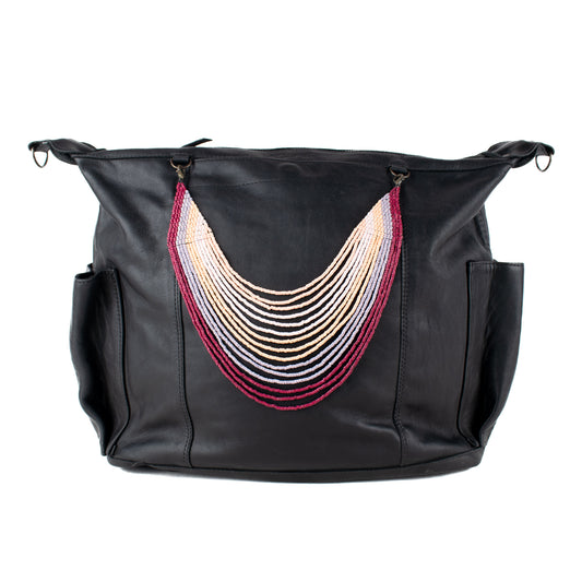 MILAGROS BEADED BAG NECKLACE - NO. 16597