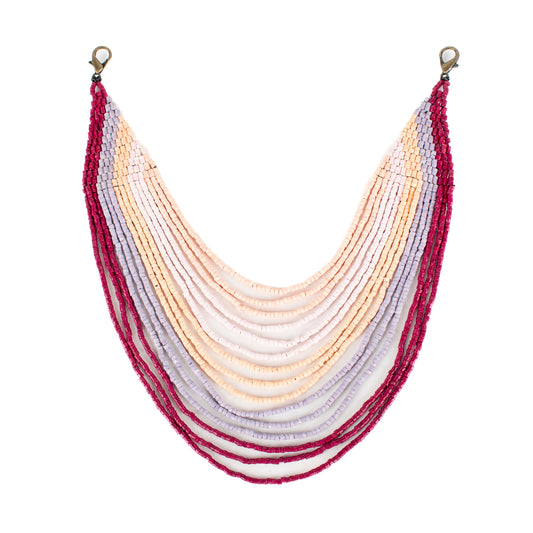 MILAGROS BEADED BAG NECKLACE - NO. 16597