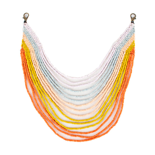 MILAGROS BEADED BAG NECKLACE - NO. 16598