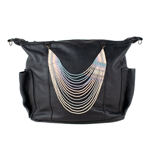 MILAGROS BEADED BAG NECKLACE - NO. 16599