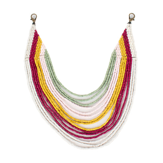 MILAGROS BEADED BAG NECKLACE - NO. 16600