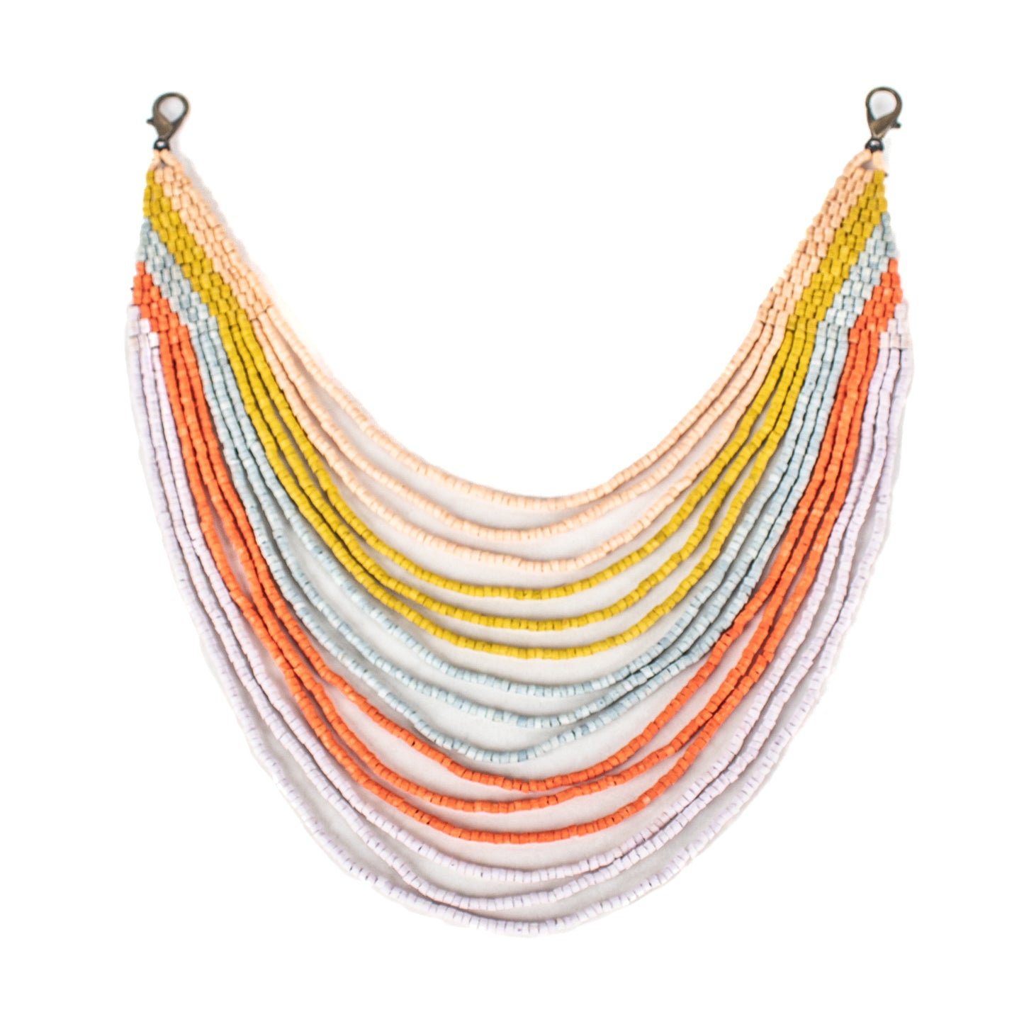 MILAGROS BEADED BAG NECKLACE - NO. 16601