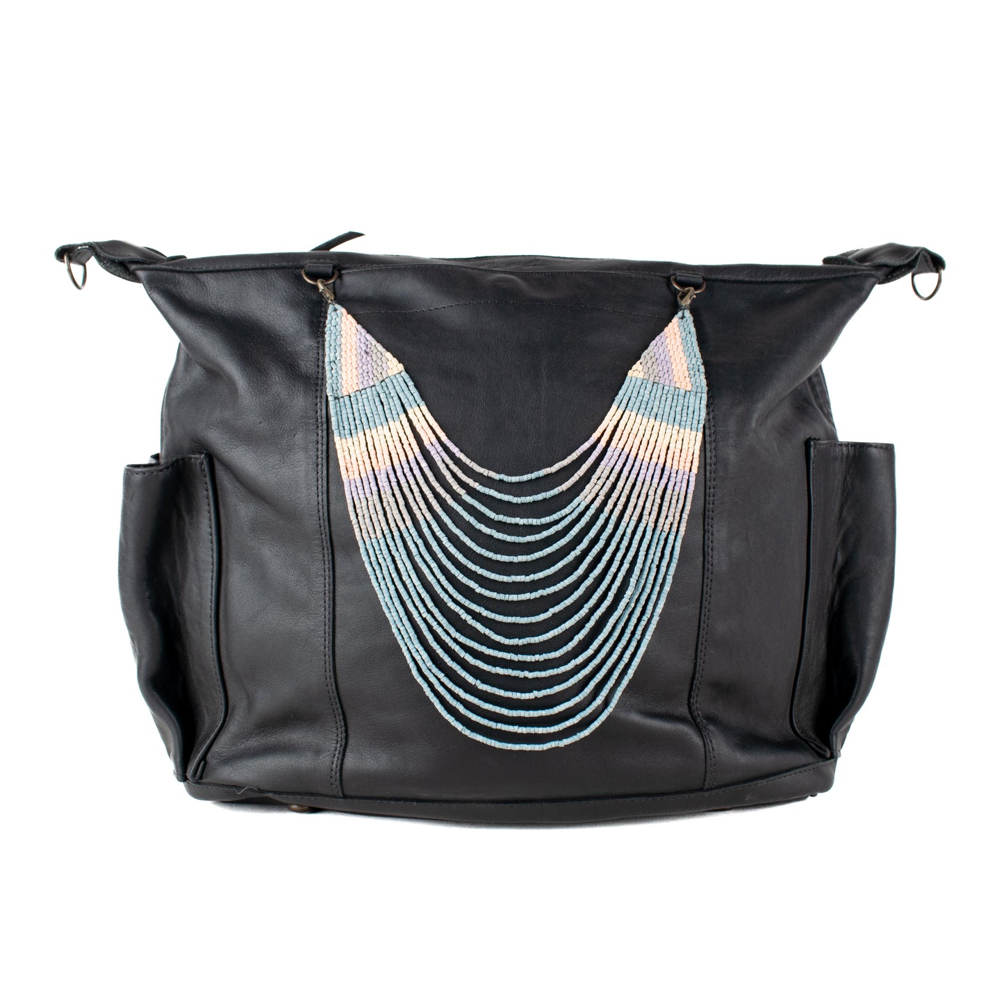 MILAGROS BEADED BAG NECKLACE - NO. 16602