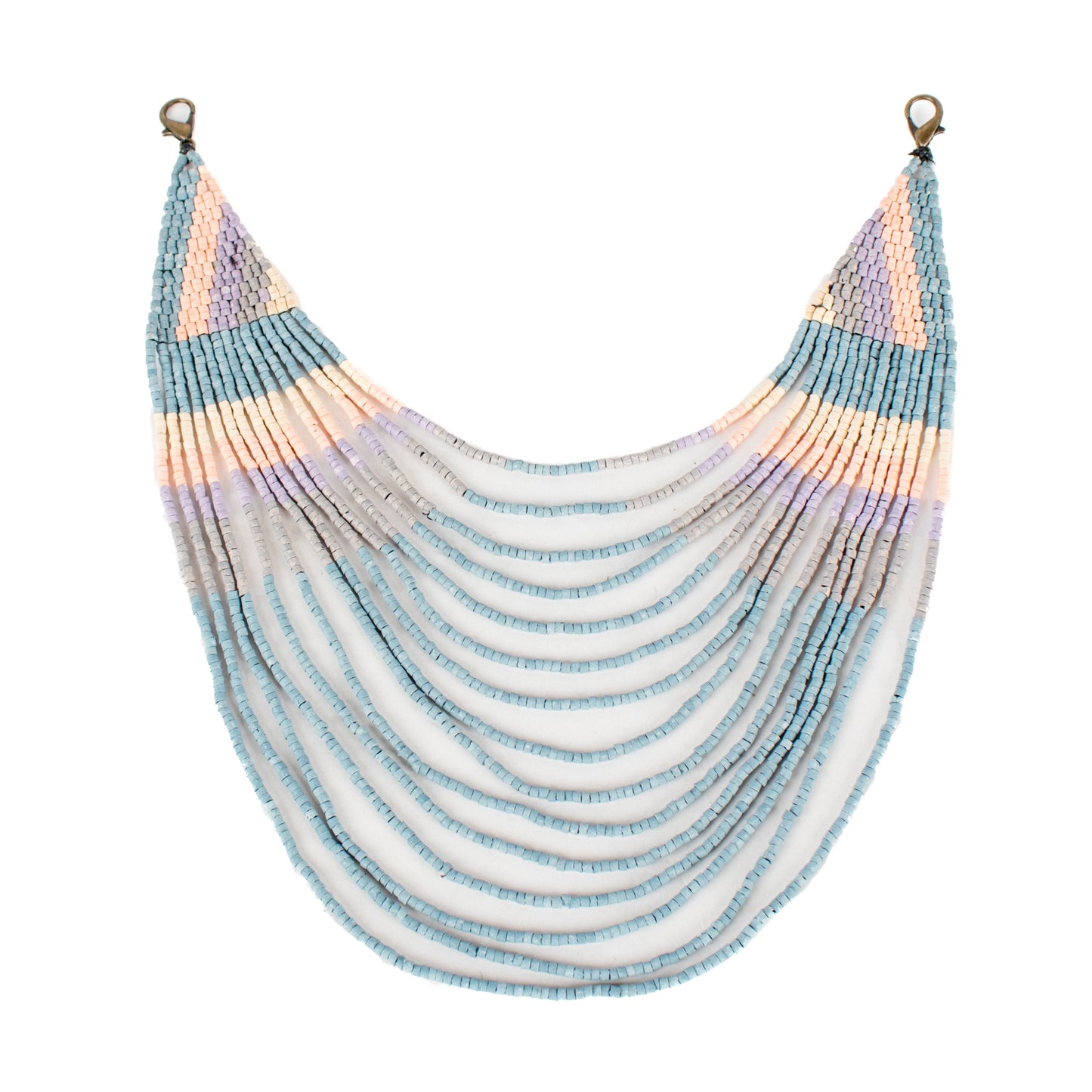 MILAGROS BEADED BAG NECKLACE - NO. 16602