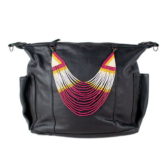 MILAGROS BEADED BAG NECKLACE - NO. 16603