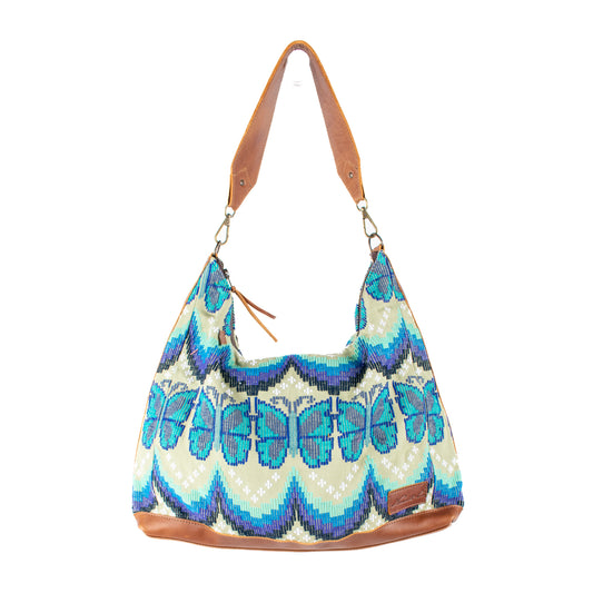 PENELOPE BAG - H&S BUTTERFLY - CAFE - NO. 16607