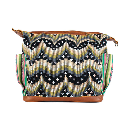 BEATRIZ CDB + DIAMANTE STRAP - H&S MOONS - CAFE - NO. 16611