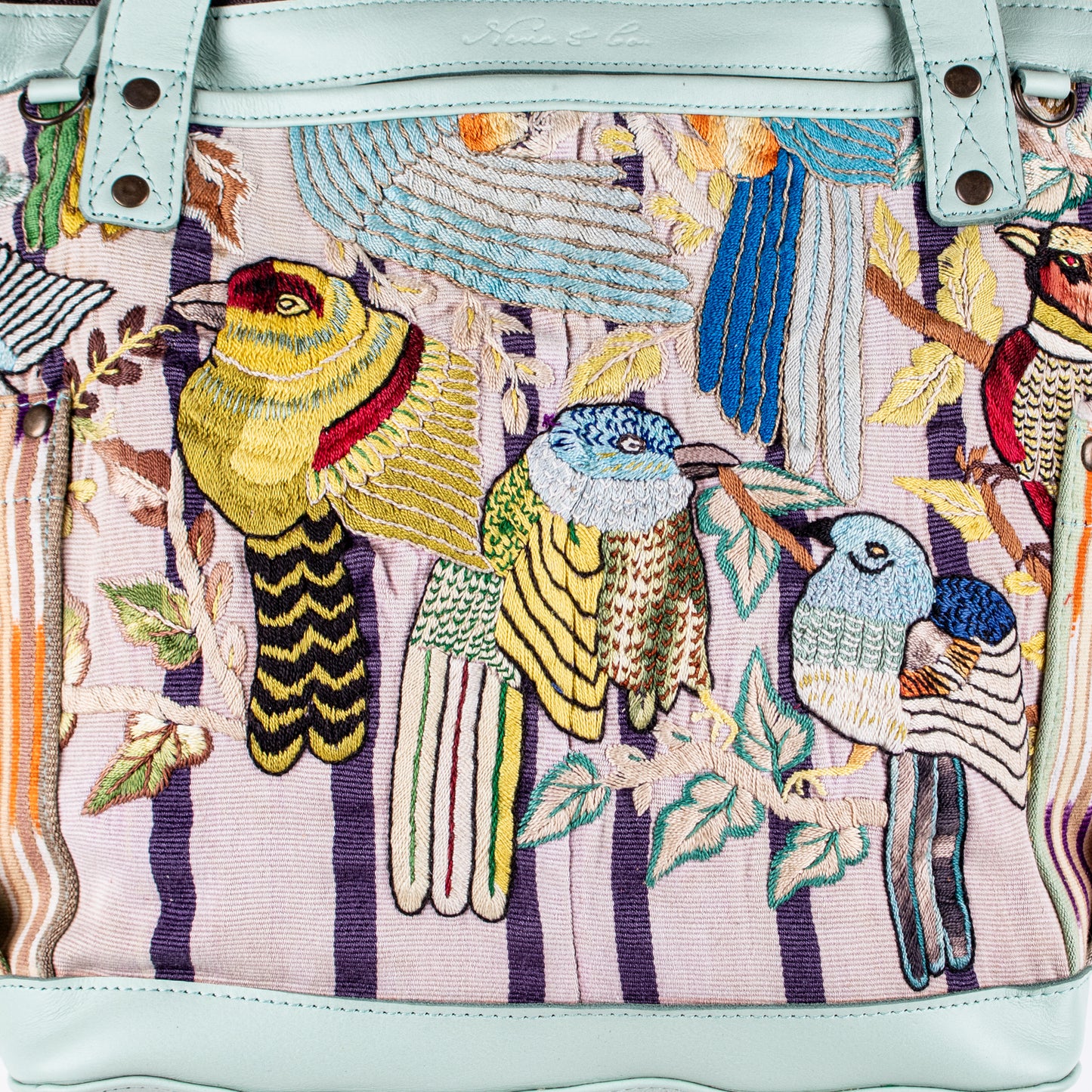 THE MEDIUM PERFECT BAG - OOAK HUIPIL - LUCITE - NO. 16643