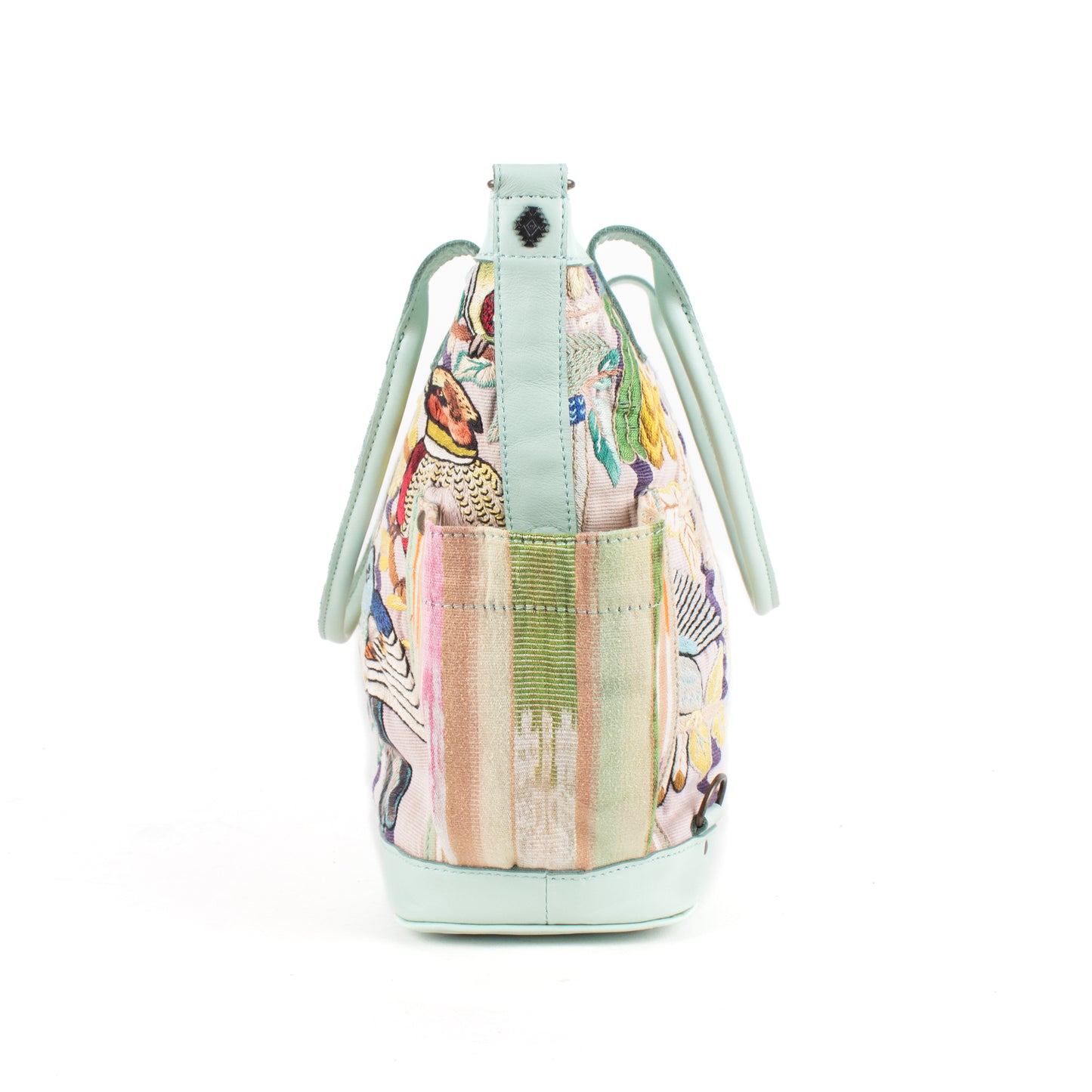THE MEDIUM PERFECT BAG - OOAK HUIPIL - LUCITE - NO. 16643