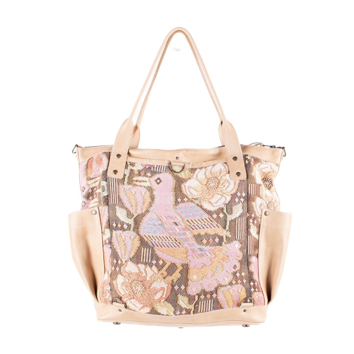 THE PERFECT BAG - OOAK HUIPIL - LATTE - NO. 16647