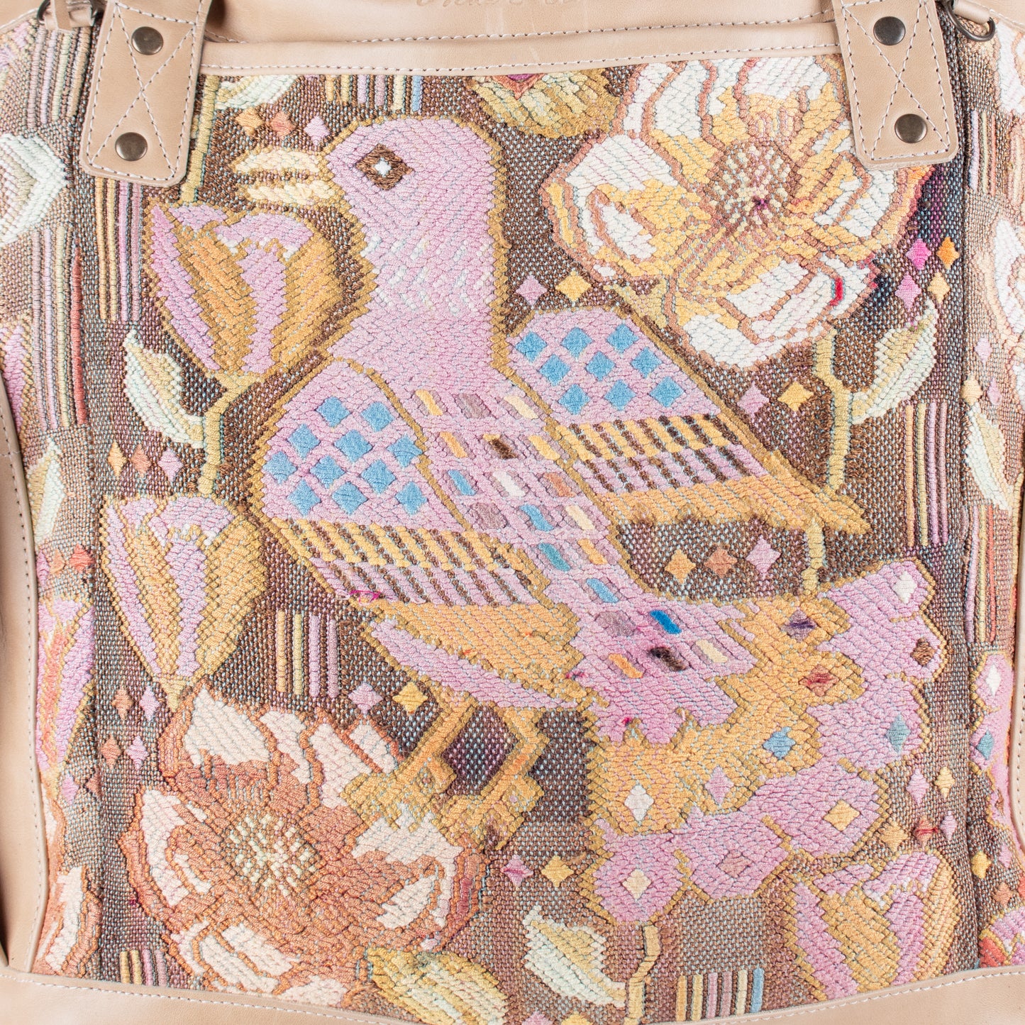 THE PERFECT BAG - OOAK HUIPIL - LATTE - NO. 16647