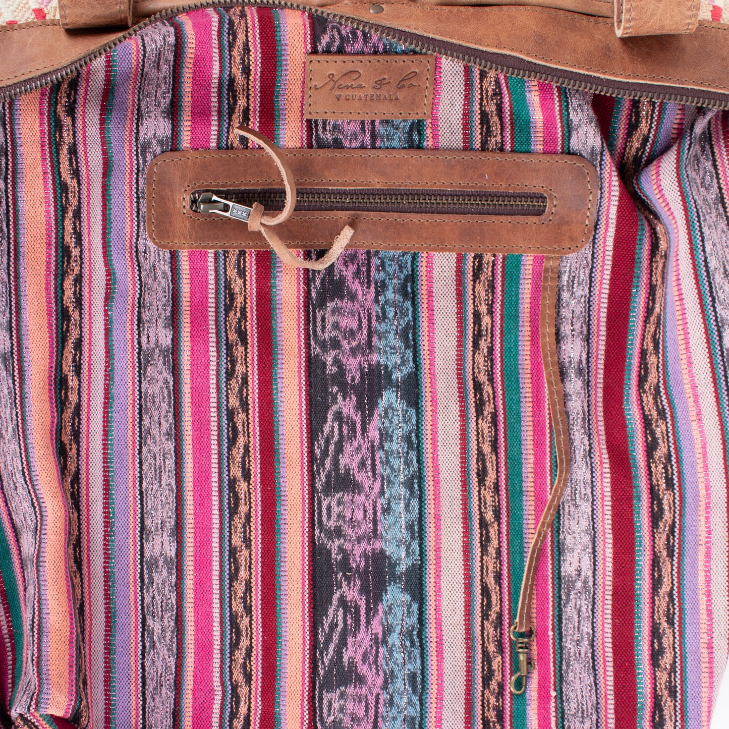 THE PERFECT BAG - OOAK HUIPIL - FAWN - NO. 16649