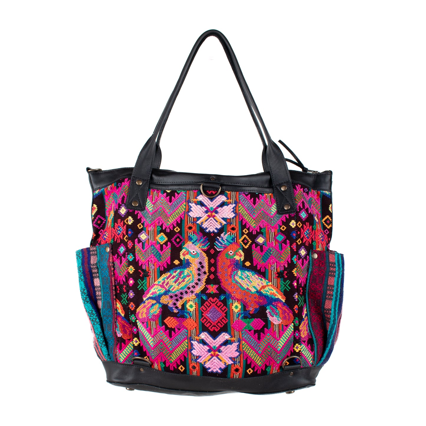 THE PERFECT BAG - OOAK HUIPIL - BLACK - NO. 16654
