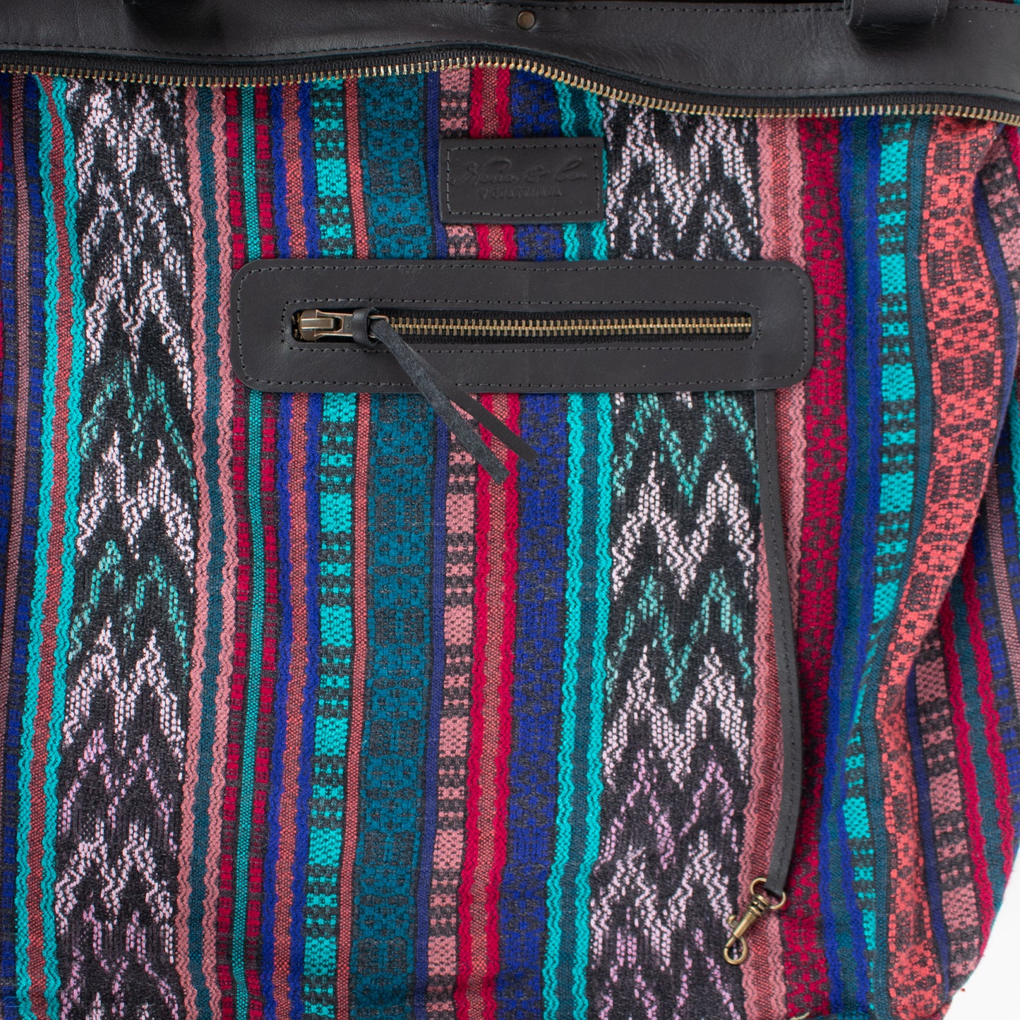 THE PERFECT BAG - OOAK HUIPIL - BLACK - NO. 16654