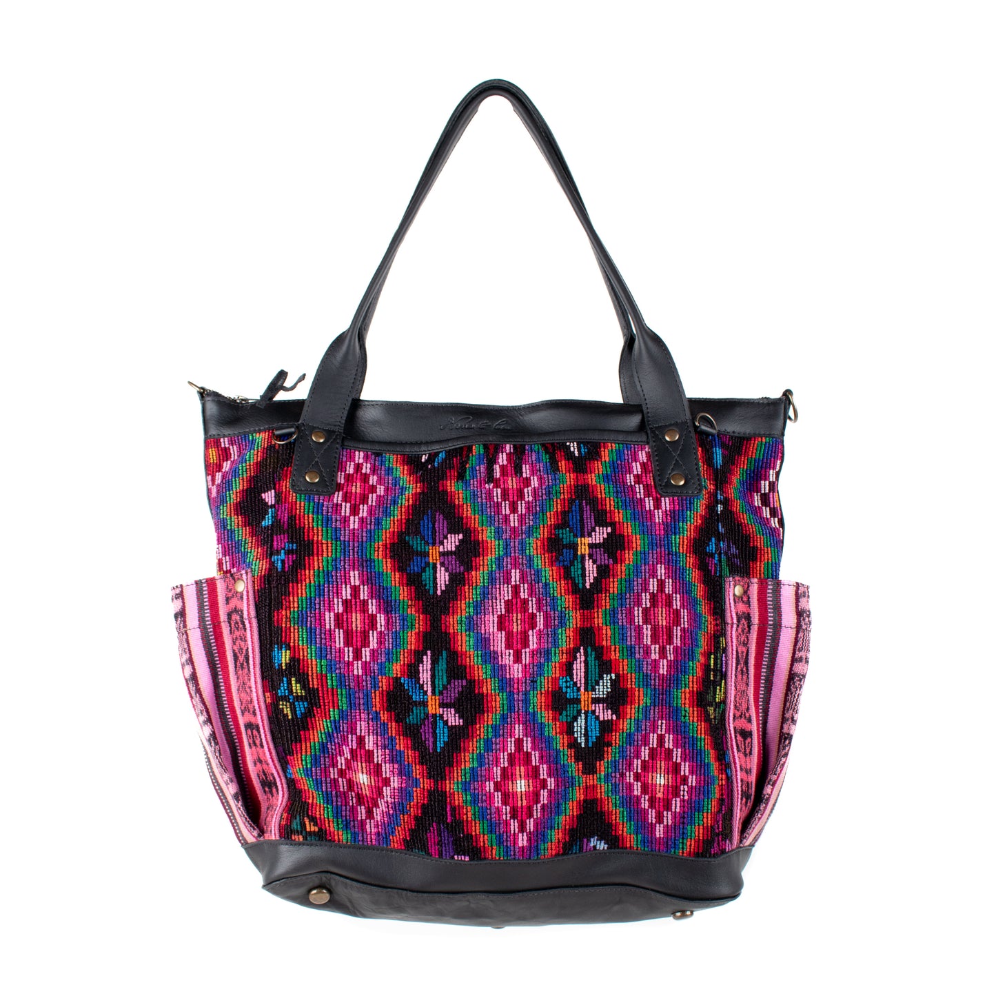 THE PERFECT BAG - OOAK HUIPIL - BLACK - NO. 16655