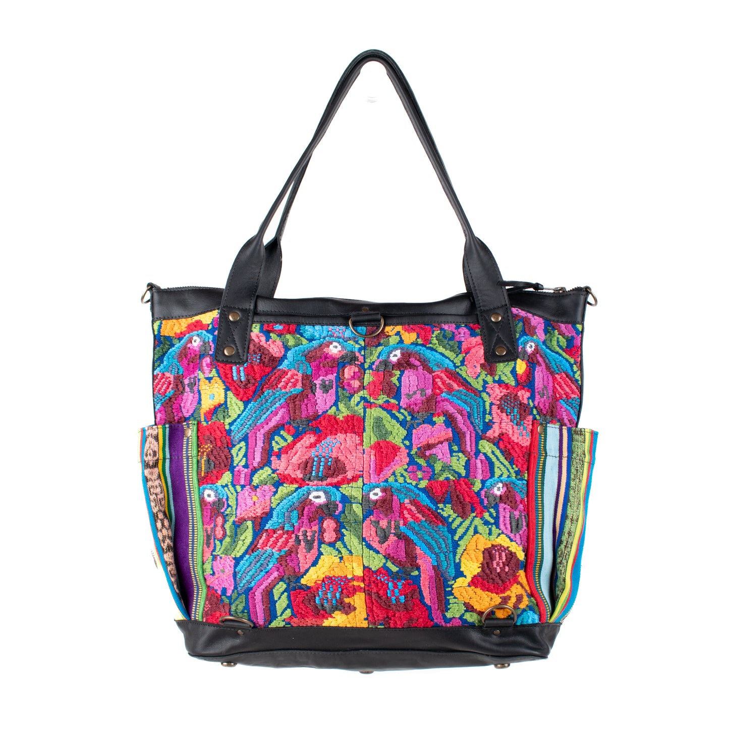 THE PERFECT BAG - OOAK HUIPIL - BLACK - NO. 16656