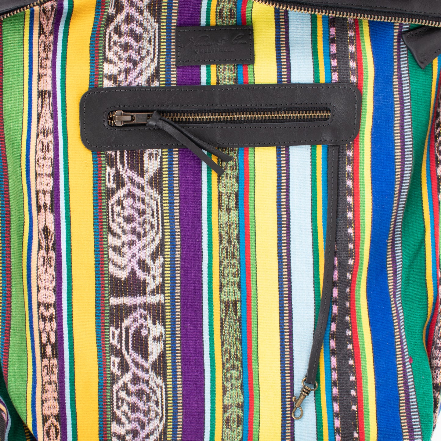THE PERFECT BAG - OOAK HUIPIL - BLACK - NO. 16656