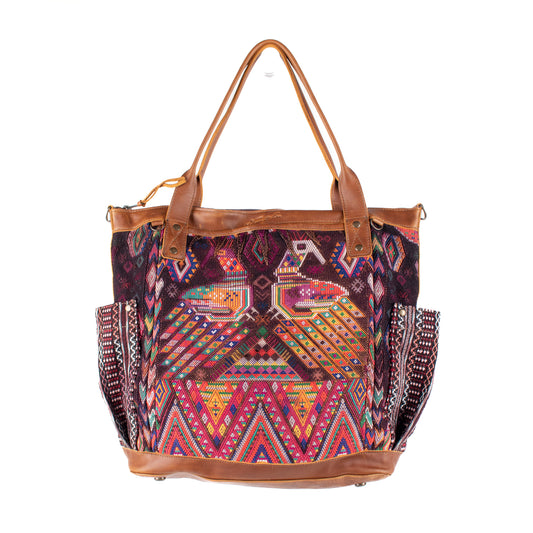 THE PERFECT BAG - OOAK HUIPIL - CAFE - NO. 16657