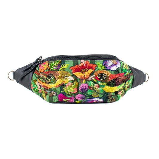 MANNY PACK - OOAK BIRDS HUIPIL - BLACK - NO. 16719
