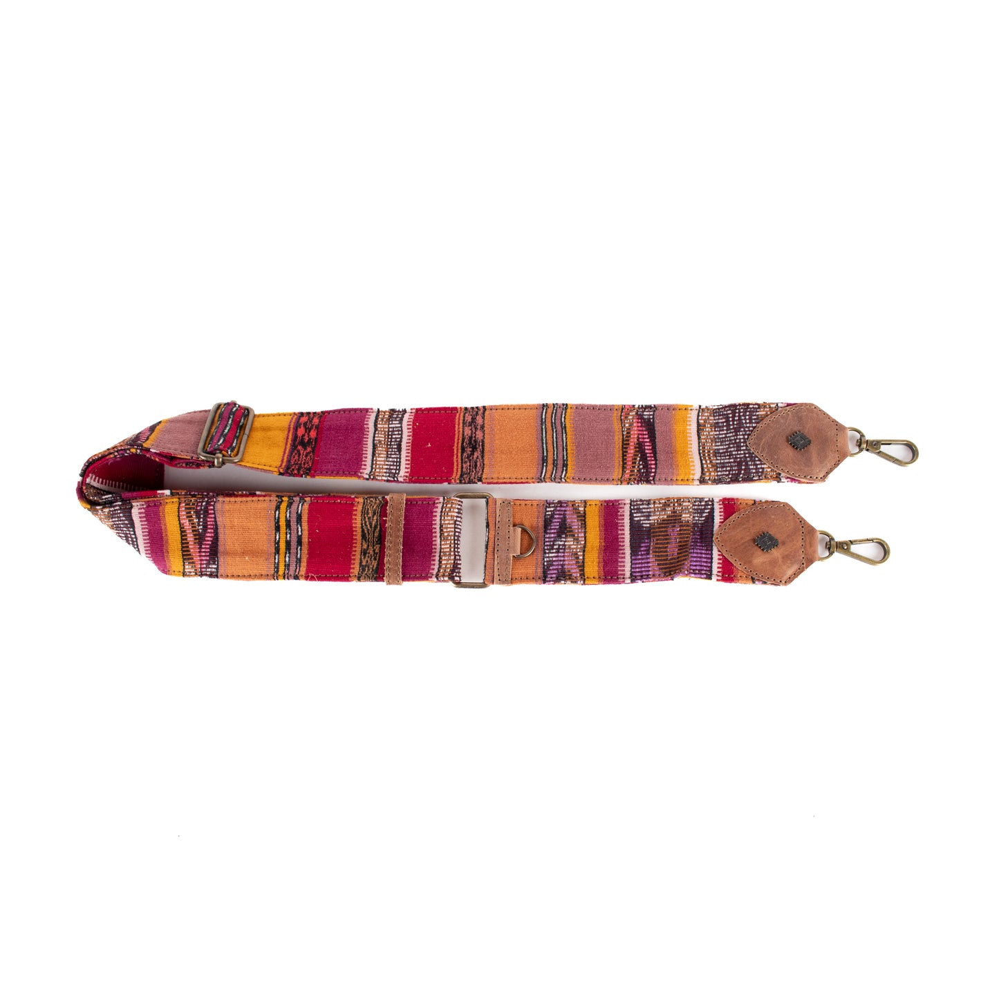 WANDER CROSSBODY BAG + STRAP SET - OOAK HUIPIL & CORTE - FAWN - NO. 16735