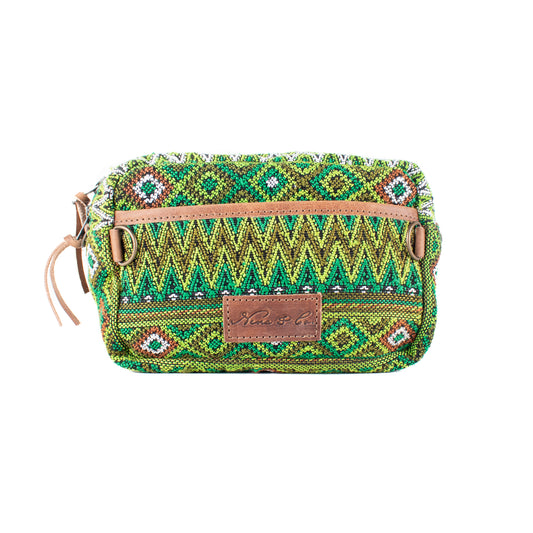 WANDER CROSSBODY BAG + STRAP SET - OOAK HUIPIL & CORTE - FAWN - NO. 16737