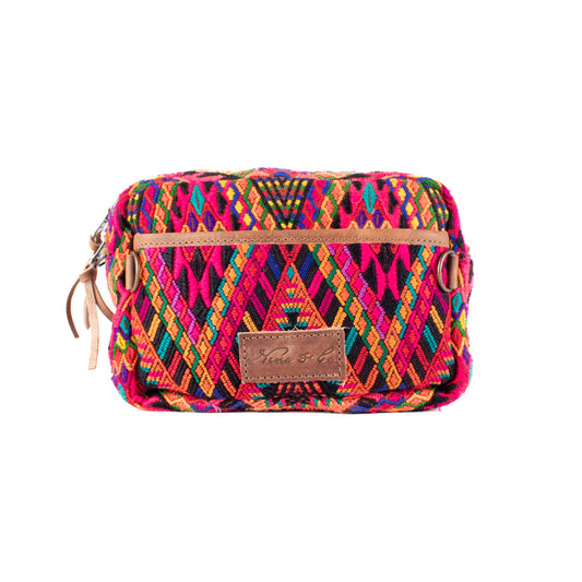 WANDER CROSSBODY BAG + STRAP SET - OOAK HUIPIL & CORTE - FAWN - NO. 16741
