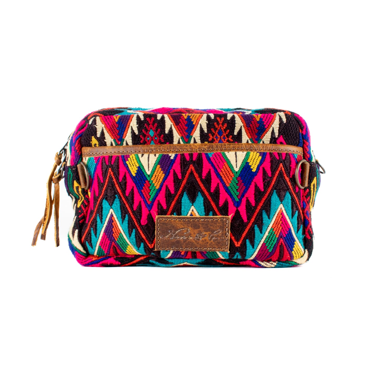 WANDER CROSSBODY BAG + STRAP SET - OOAK HUIPIL - HONEY - NO. 16743