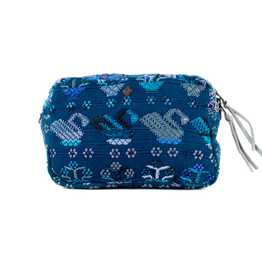 WANDER CROSSBODY BAG + STRAP SET - OOAK HUIPIL - PLATINUM - NO. 16744