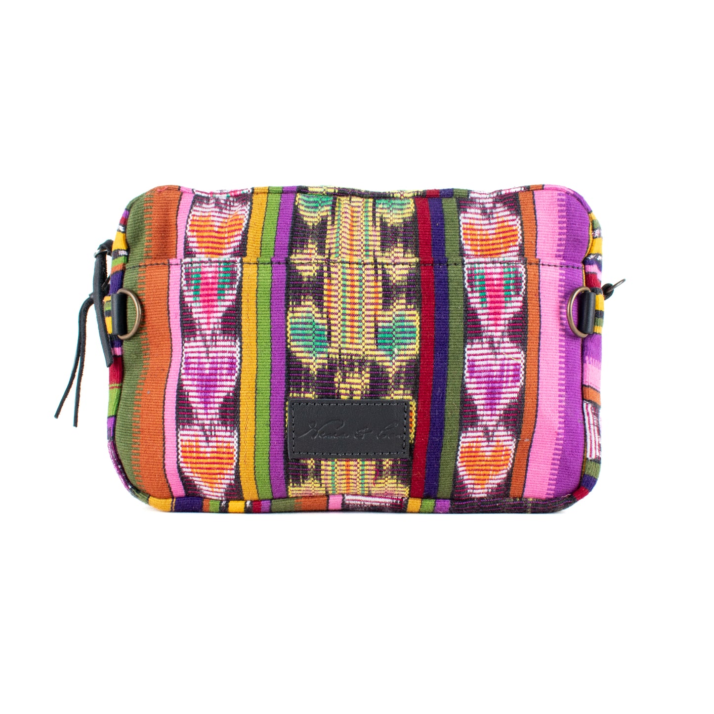 LARGE WANDER CROSSBODY BAG + STRAP SET - CORTE - BLACK - NO. 16795