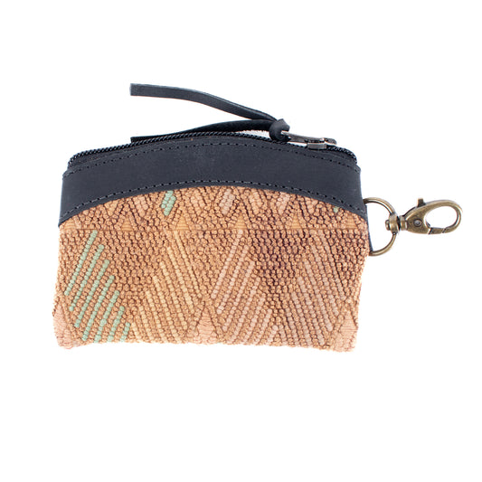 COIN PURSE - OOAK HUIPIL - BLACK - NO. 16929