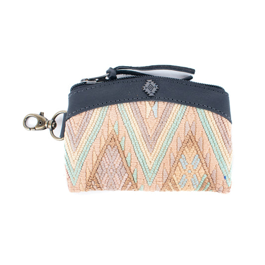 COIN PURSE - OOAK HUIPIL - BLACK - NO. 16929