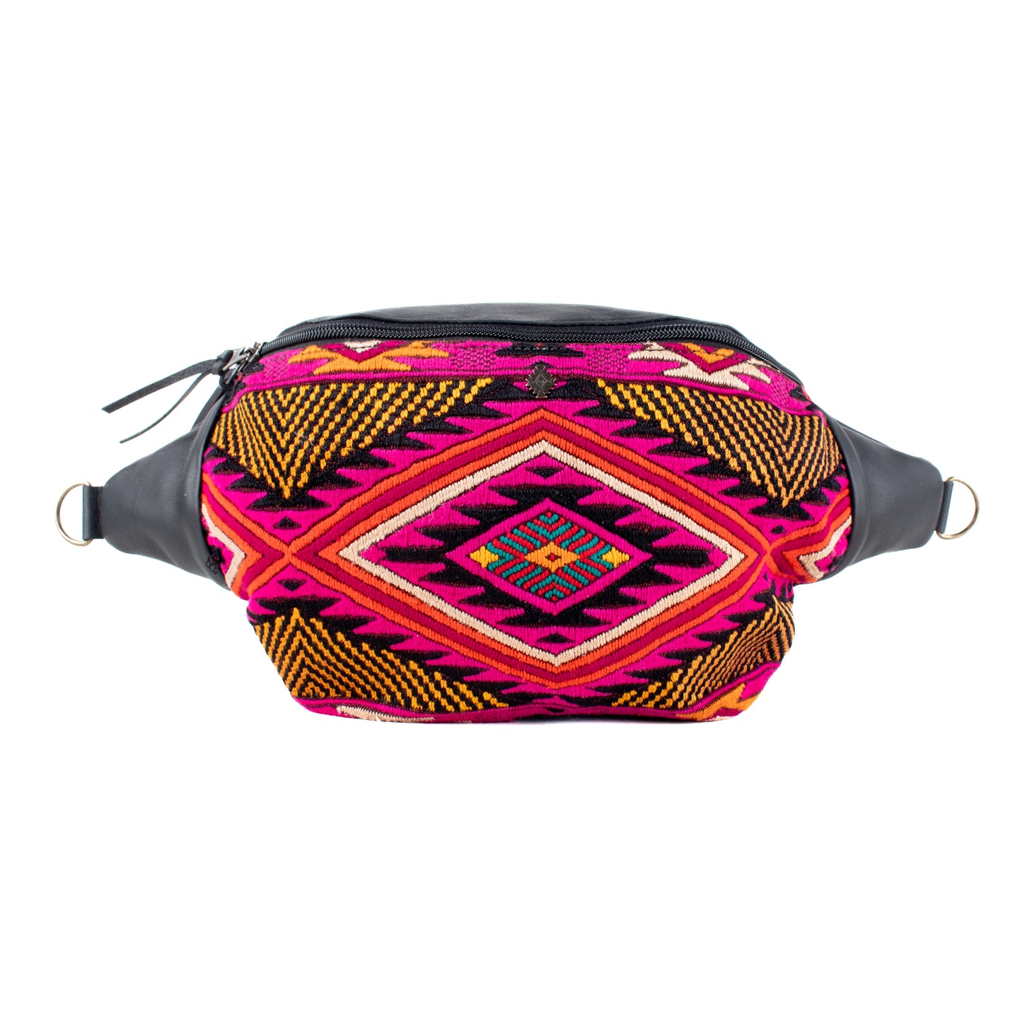 EL DON MANNY PACK - OOAK HUIPIL - BLACK - NO. 17024