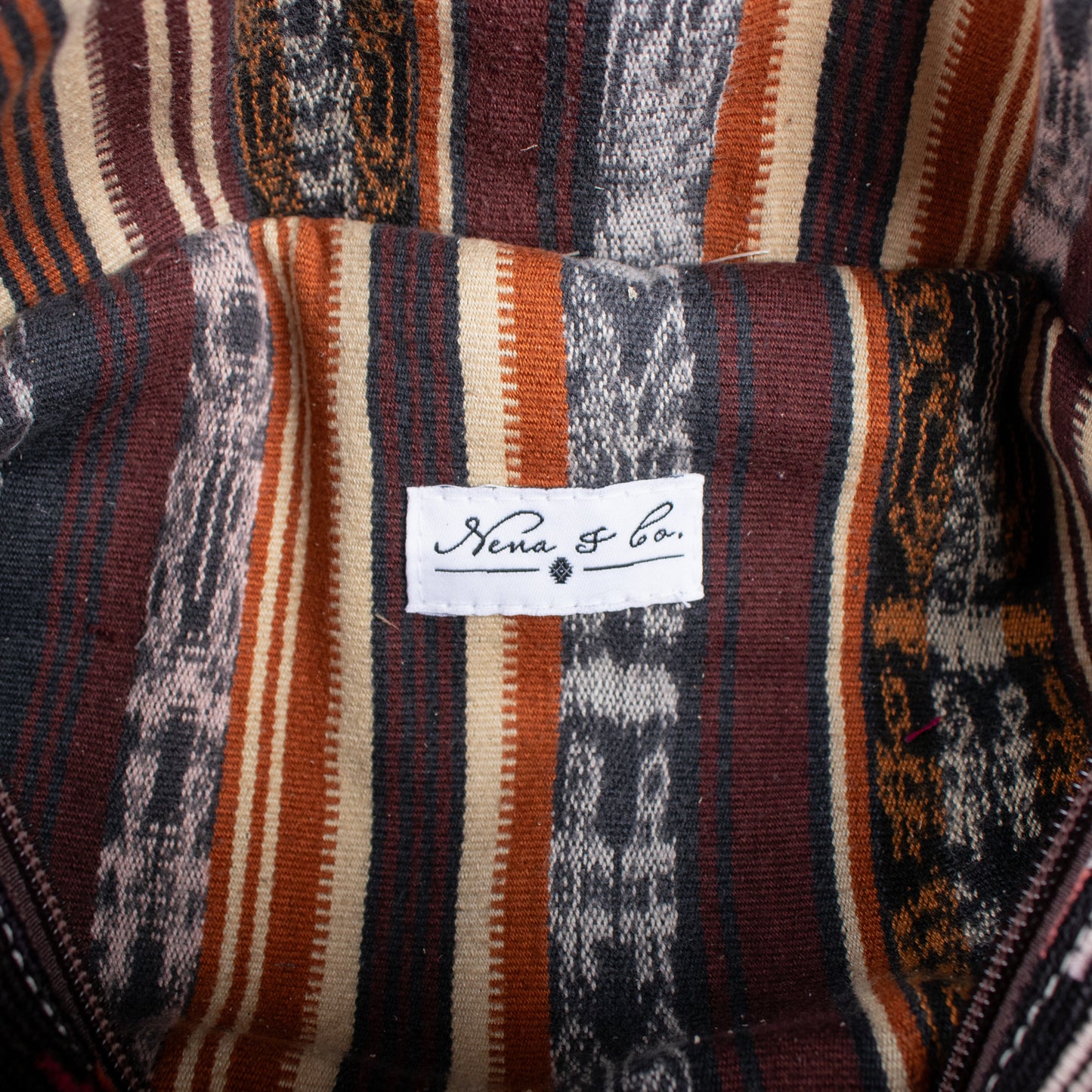 EL DON MANNY PACK - OOAK HUIPIL - BONE - NO. 17030