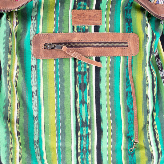 BEATRIZ CDB + DIAMANTE STRAP - OOAK HUIPIL - FAWN - NO. 17057