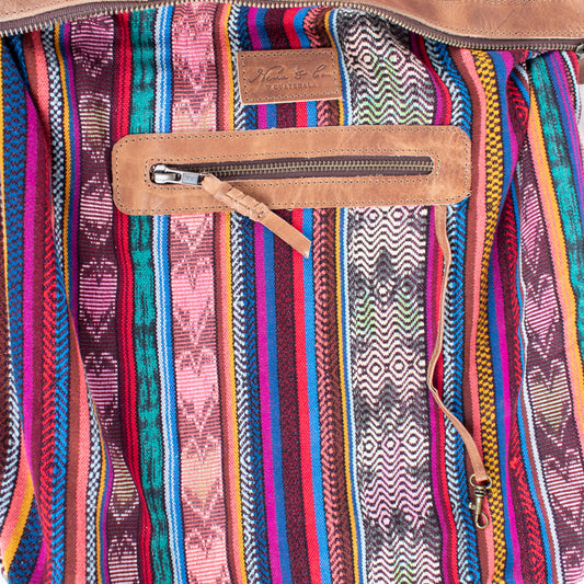 BEATRIZ CDB + DIAMANTE STRAP - OOAK HUIPIL - FAWN - NO. 17058