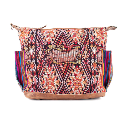 BEATRIZ CDB + DIAMANTE STRAP - OOAK HUIPIL - FAWN - NO. 17058