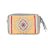 H&S WANDER CROSSBODY SET - OOAK BEADED PANEL - PLATINUM - NO. 17102