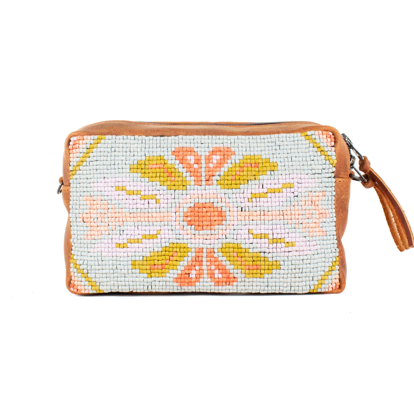 H&S WANDER CROSSBODY SET - OOAK BEADED PANEL - MONTANA - NO. 17130