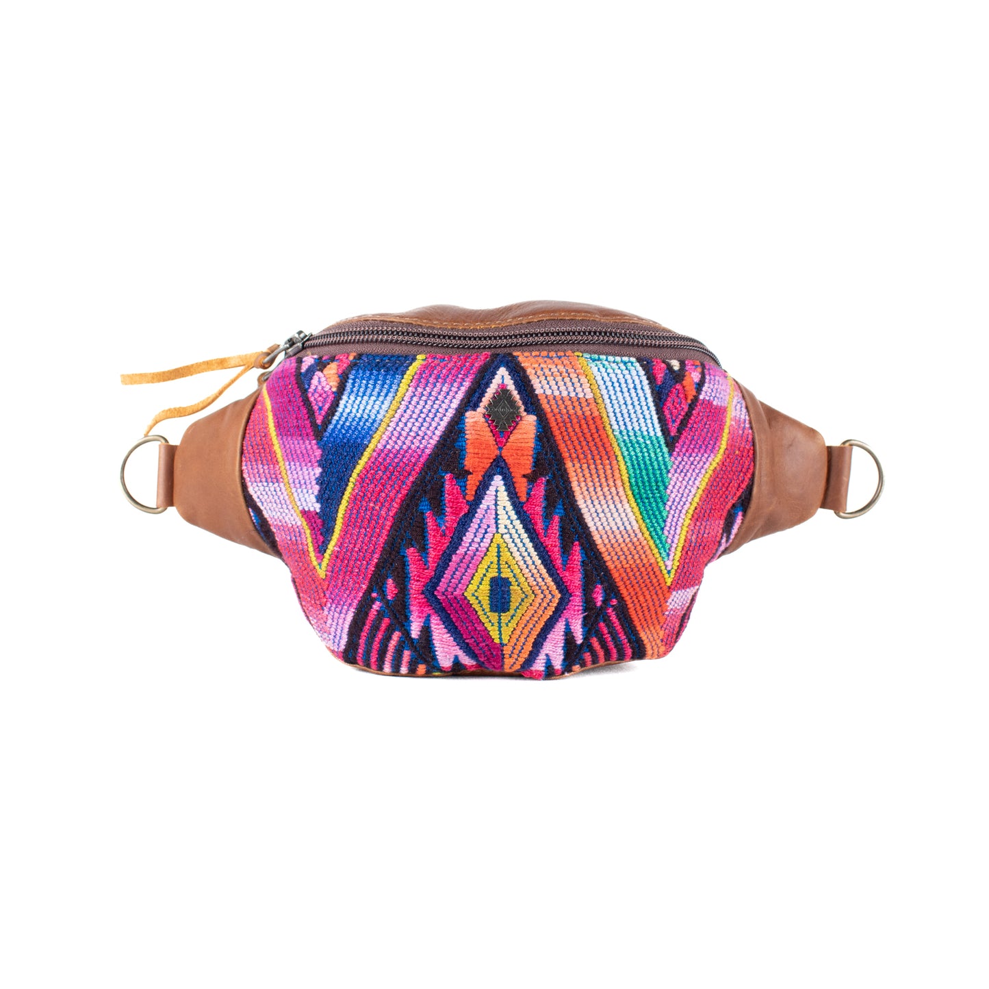 FANCY POUCH - OOAK HUIPIL - CAFE - NO. 17212