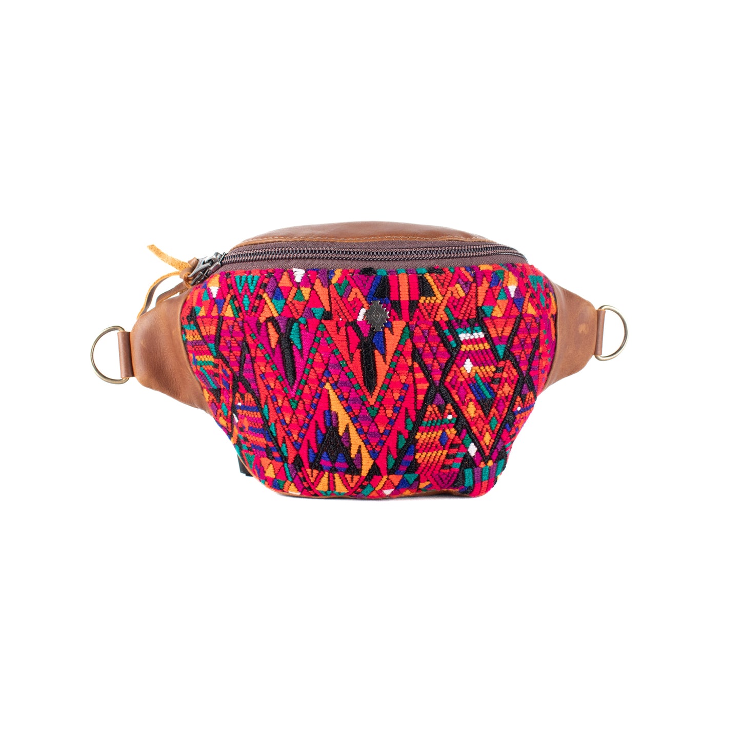 FANCY POUCH - OOAK HUIPIL - CAFE - NO. 17214